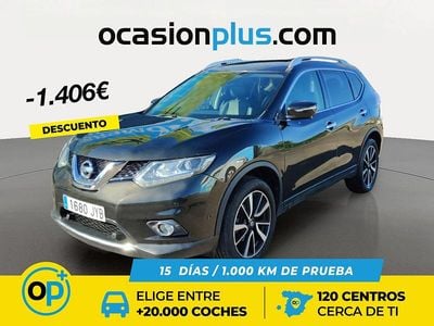 Verde Usado 2017 Nissan X-Trail Tekna SUV | 17.584 € (Precio justo)