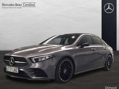 Usado Mercedes A200 150 CV (110 kW) 2021 Gris Berlina