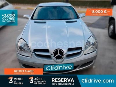 Usado Mercedes SLK200 184 CV (135 kW) 2006 Gris / plata Descapotable