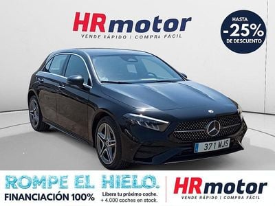 Usado Mercedes A250 AMG line 218 CV (160 kW) 2023 Negro Berlina