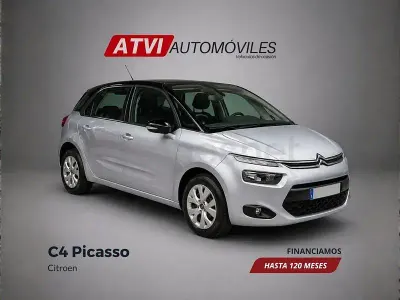 Usado Citroën C4 Picasso Attraction 115 CV (84 kW) 2013 Gris / plata Monovolumen