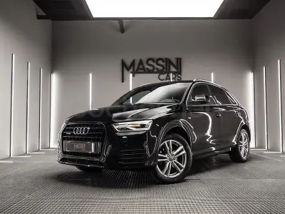 Usado Audi Q3 S-Line 150 CV (110 kW) 2016 Negro SUV