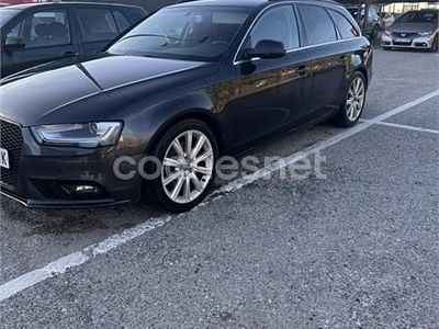 Usado Audi A4 S-Line 136 CV (100 kW) 2014 Marrón Familiar