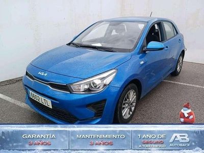 Azul Usado 2021 Kia Rio Berlina | 11.717 € (Precio justo)