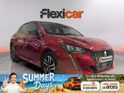 Usado Peugeot 208 Allure 100 CV (73 kW) 2022 Gris Utilitario