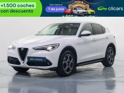 Usado Alfa Romeo Stelvio Super 210 CV (154 kW) 2017 Blanco SUV