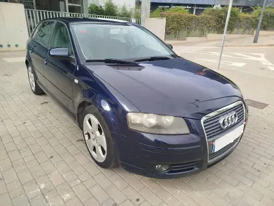 Usado Audi A3 Ambiente 140 CV (102 kW) 2007 Negro Utilitario