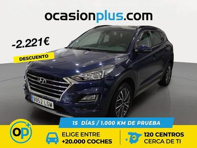Azul Usado 2020 Hyundai Tucson SUV | 19.990 € (Precio justo)