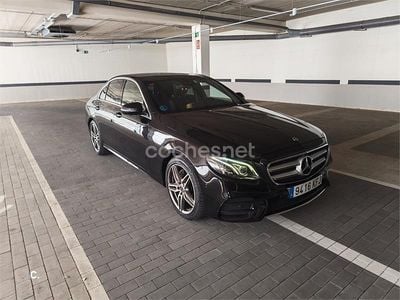 Usado Mercedes E220 194 CV (142 kW) 2017 Negro Berlina