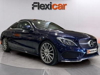 Usado Mercedes C220 170 CV (125 kW) 2019 Azul Coupe