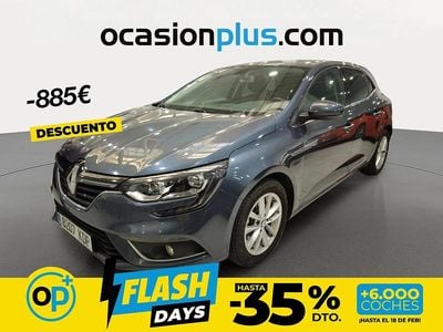 Usado Renault Mégane IV Intens 132 CV (97 kW) 2017 Gris Utilitario