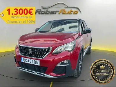 Usado Peugeot 3008 Allure 130 CV (95 kW) 2020 Rojo SUV