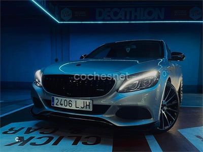 Usado Mercedes C250 AMG line 204 CV (150 kW) 2015 Gris / plata Berlina