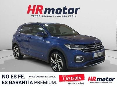 Usado VW T-Cross Sportline 150 CV (110 kW) 2022 Azul SUV