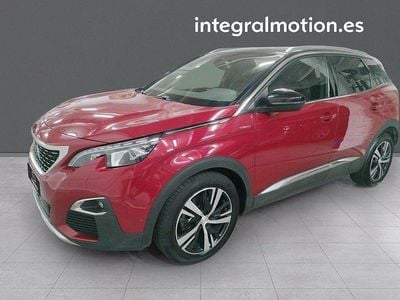 Usado Peugeot 3008 GT-line 130 CV (95 kW) 2018 Rojo SUV