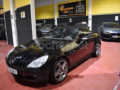 Azul Usado 2005 Mercedes SLK350 Descapotable | 15.490 € (Un poco caro)