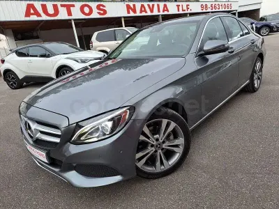 Usado Mercedes C220 194 CV (142 kW) 2019 Gris / plata Berlina