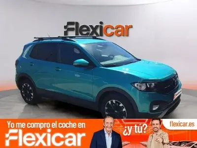 Usado VW T-Cross Advance 110 CV (80 kW) 2021 Verde SUV