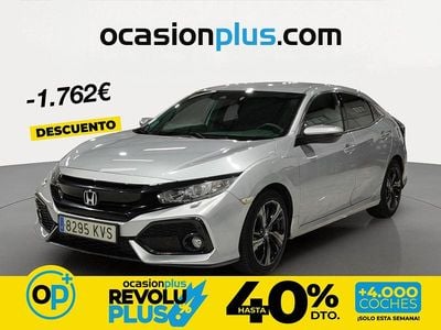 Usado Honda Civic Elegance 129 CV (94 kW) 2019 Gris