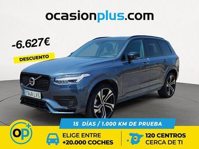 Azul Usado 2021 Volvo XC90 R-Design SUV | 43.200 € (Precio justo)