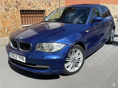 Brugt BMW 118 122 HK (89 kW) 2007 Blå Hatchback