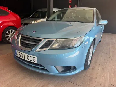 Usado Saab 9-3 Vector 150 CV (110 kW) 2008 Azul Berlina