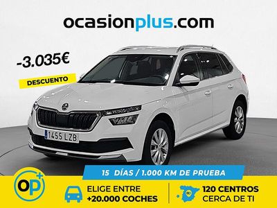 Usado Skoda Kamiq 110 CV (80 kW) 2022 Blanco SUV