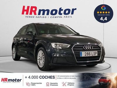 Usado Audi A3 110 CV (80 kW) 2016 Negro Berlina