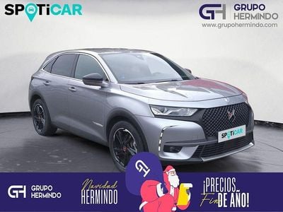 Usado DS Automobiles DS7 Crossback Performance 300 CV (220 kW) 2022 Gris / plata SUV