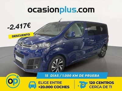 Usado Citroën Spacetourer Feel 150 CV (110 kW) 2019 Azul Monovolumen
