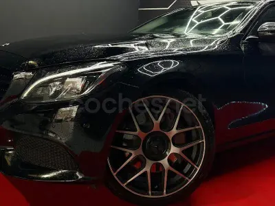Usado Mercedes C350e 279 CV (205 kW) 2017 Negro Familiar
