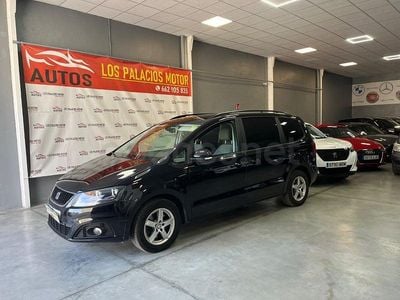 Usado Seat Alhambra Ecomotive 140 CV (102 kW) 2014 Negro Monovolumen