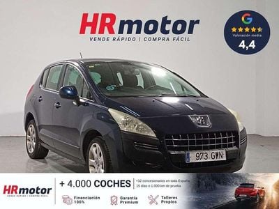 Usado Peugeot 3008 120 CV (88 kW) 2010 Azul Familiar