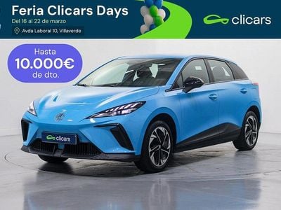 Usado MG MG4 EV 125 kW (170 CV) 2024 Azul Utilitario