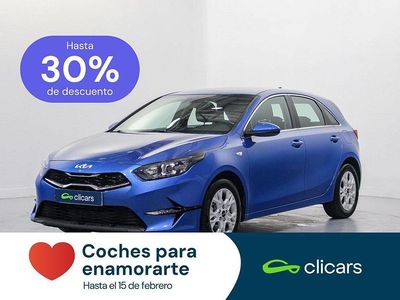 Usado Kia Ceed 136 CV (100 kW) 2022 Azul Utilitario