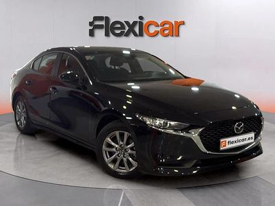 Usado Mazda 3 Prime-Line 140 CV (102 kW) 2025 Negro Berlina
