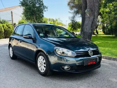 Usado VW Golf VI Advance 110 CV (80 kW) 2010 Azul Utilitario