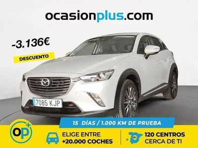 Begagnad Mazda CX-3 Luxury 105 HK (77 kW) 2018 Vit SUV