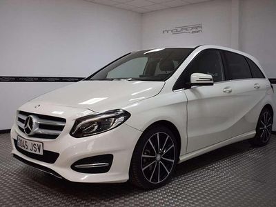 Usado Mercedes B180 109 CV (80 kW) 2016 Blanco Monovolumen