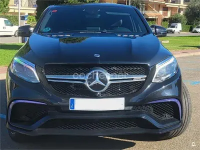 Usado Mercedes GLE63 AMG 585 CV (430 kW) 2019 Negro Coupe