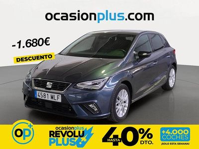 Usado Seat Ibiza FR 110 CV (80 kW) 2023 Gris Utilitario