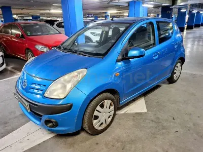 Begagnad Nissan Pixo Acenta 68 HK (50 kW) 2009 Blå Halvkombi