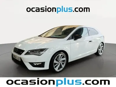 Usado Seat Leon FR 184 CV (135 kW) 2015 Blanco Utilitario