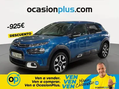 Usado Citroën C4 Shine 99 CV (72 kW) 2018 Azul Berlina