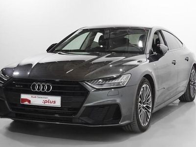 Usado Audi A7 367 CV (269 kW) 2020 Gris / plata Utilitario