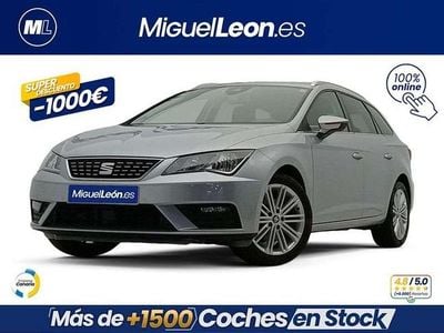 Usado Seat Leon ST XCELLENCE 131 CV (96 kW) 2020 Gris Familiar