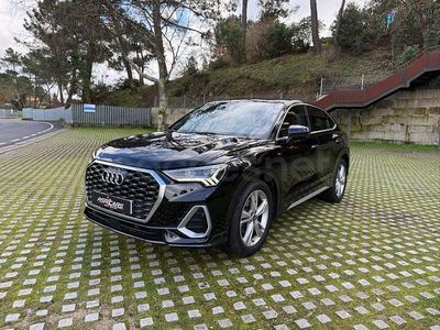 Usado Audi Q3 Sportback S-Line 150 CV (110 kW) 2021 Negro SUV