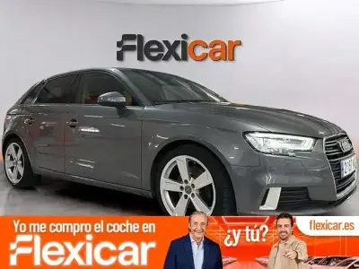 Usado Audi A3 184 CV (135 kW) 2017 Gris Utilitario