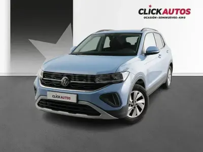 Usado VW T-Cross Life 95 CV (69 kW) 2024 Azul SUV