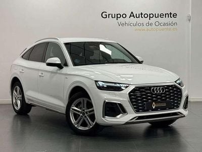 Używany Audi Q5 S-Line 204 KM (150 kW) 2022 Biały SUV